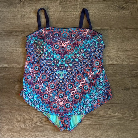 Women’s Tahiti One Piece  Swimsuit Swimwear Plus Size 3X - Picture 1 of 8